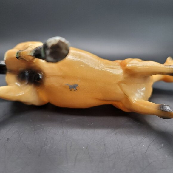 Breyer Horse Butterscotch Kiger Mustang Vintage Figurine Silver Stamp  PR187 - Picture 8 of 9